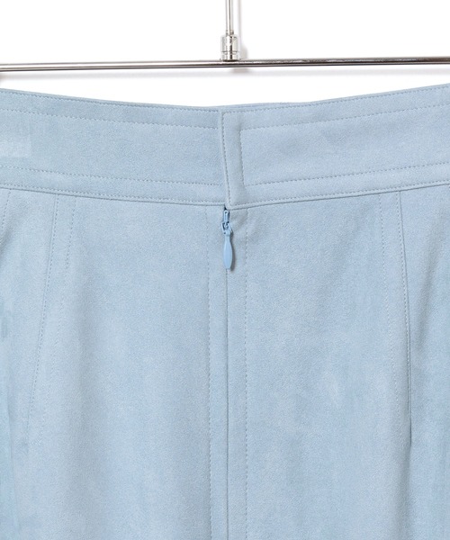 ADAM ET ROPE'（アダムエロペ）の「エコスエードスカート（スカート・レディース・サックスブルー/オレンジ・38/36）」の13枚目の写真