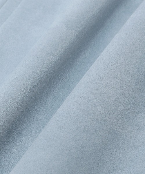 ADAM ET ROPE'（アダムエロペ）の「エコスエードスカート（スカート・レディース・サックスブルー/オレンジ・38/36）」の7枚目の写真