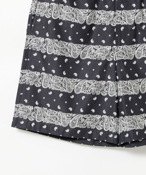 BEAMS（ビームス）の「BEAMS / バンダナ柄 イージー ショーツ（その他パンツ・メンズ・ブラック/ネイビー・SMALL/MEDIUM/LARGE/X-LARGE）」の20枚目の写真