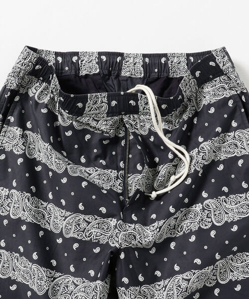 BEAMS（ビームス）の「BEAMS / バンダナ柄 イージー ショーツ（その他パンツ・メンズ・ブラック/ネイビー・SMALL/MEDIUM/LARGE/X-LARGE）」の22枚目の写真