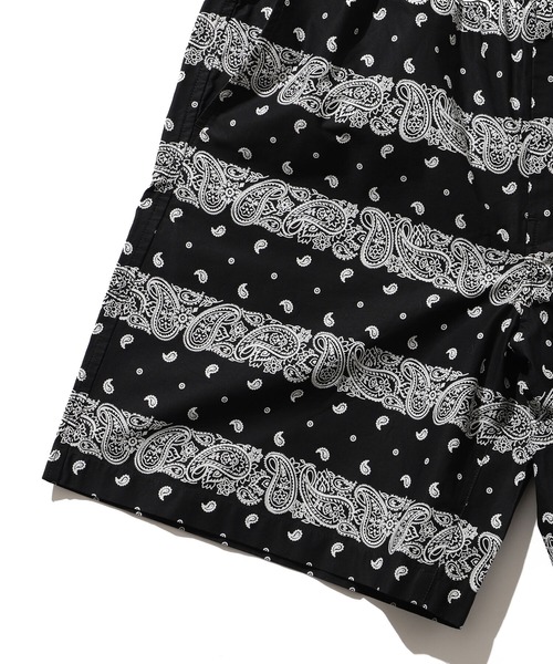 BEAMS（ビームス）の「BEAMS / バンダナ柄 イージー ショーツ（その他パンツ・メンズ・ブラック/ネイビー・SMALL/MEDIUM/LARGE/X-LARGE）」の6枚目の写真