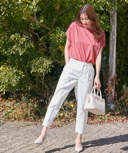 ANY SIS(エニィスィス)の「【UVケア】クールタッチミラクルガード テーパード パンツ(その他パンツ・レディース・ホワイト系/黄土色系/ブラック系/ライトグリーン系/ネイビー系/ライラック系/ダークグリーン系/ピンク系・0)」の15枚目の写真