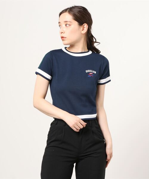 Reebok(リーボック)の「O!Oi クラブ ショートスリーブ Tシャツ / O!Oi Club Short Sleeve T-Shirt(Tシャツ/カットソー・レディース・ホワイト/ブラック/コーラル/ネイビー・LARGE/X-LARGE/SMALL/MEDIUM)」の20枚目の写真
