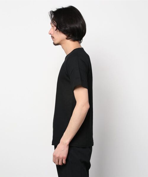 NAVY（ネイビー）の「半袖Tシャツ（Tシャツ/カットソー・メンズ・ホワイト/ブラック/オリーブ/カーキ/ネイビー/ベージュ・S/M/L/XL/XXL）」の15枚目の写真