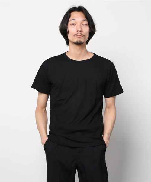 NAVY（ネイビー）の「半袖Tシャツ（Tシャツ/カットソー・メンズ・ホワイト/ブラック/オリーブ/カーキ/ネイビー/ベージュ・S/M/L/XL/XXL）」の12枚目の写真