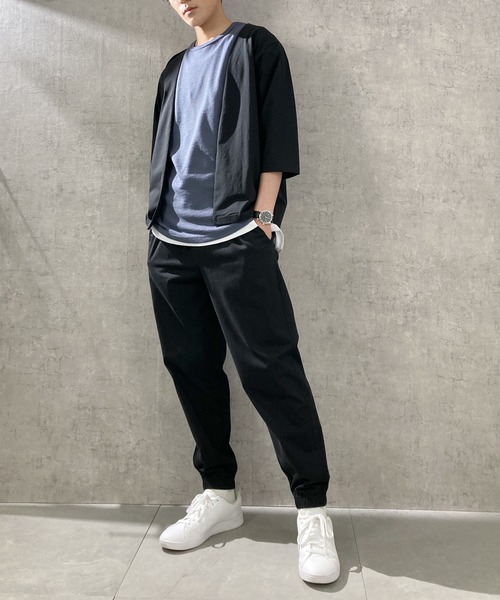 NAVY（ネイビー）の「半袖Tシャツ（Tシャツ/カットソー・メンズ・ホワイト/ブラック/オリーブ/カーキ/ネイビー/ベージュ・S/M/L/XL/XXL）」の17枚目の写真