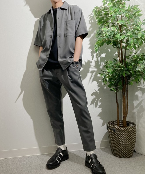 NAVY（ネイビー）の「半袖Tシャツ（Tシャツ/カットソー・メンズ・ホワイト/ブラック/オリーブ/カーキ/ネイビー/ベージュ・S/M/L/XL/XXL）」の22枚目の写真
