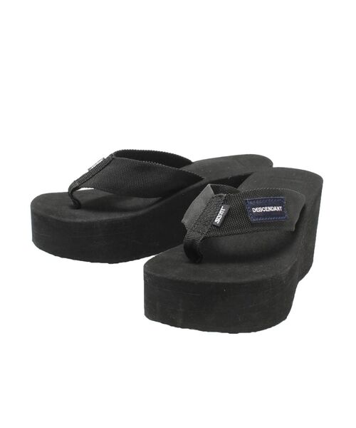 ELENDEEK（エレンディーク）の「【descendant COLLABO】ハンプバックサンダルスコット（サンダル・レディース・ブラック・01/02/03）」の8枚目の写真
