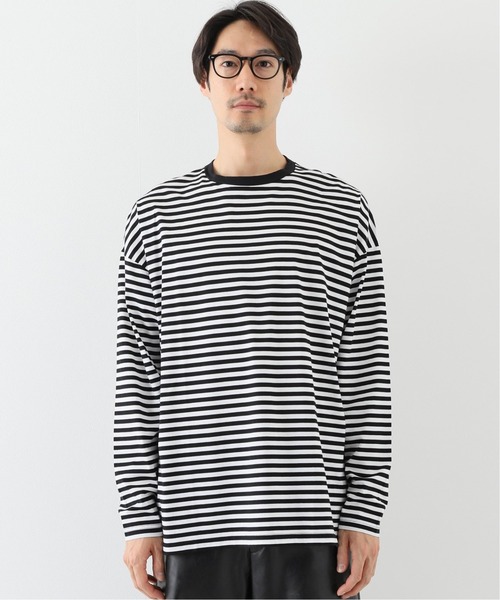 JOINT WORKS(ジョイントワークス)の「2ハイショクピッチロングスリーブTシャツ(Tシャツ/カットソー・メンズ・ホワイト/ブラウン/ブルー系その他・MEDIUM/LARGE)」の19枚目の写真