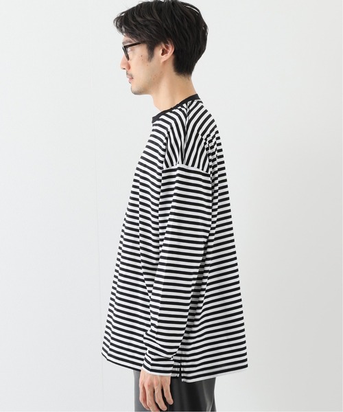 JOINT WORKS(ジョイントワークス)の「2ハイショクピッチロングスリーブTシャツ(Tシャツ/カットソー・メンズ・ホワイト/ブラウン/ブルー系その他・MEDIUM/LARGE)」の16枚目の写真