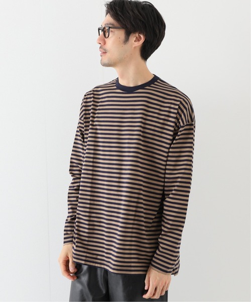 JOINT WORKS(ジョイントワークス)の「2ハイショクピッチロングスリーブTシャツ(Tシャツ/カットソー・メンズ・ホワイト/ブラウン/ブルー系その他・MEDIUM/LARGE)」の11枚目の写真