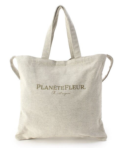 pink adobe（ピンクアドベ）の「◆ロゴプリント2WAYショルダーバッグ（ショルダーバッグ・レディース・ダークグレー/ライトブルー/ブラウン系9/カーキ系1/サンドベージュ・00）」の4枚目の写真