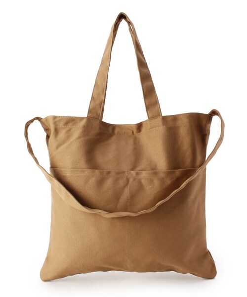 pink adobe（ピンクアドベ）の「◆ロゴプリント2WAYショルダーバッグ（ショルダーバッグ・レディース・ダークグレー/ライトブルー/ブラウン系9/カーキ系1/サンドベージュ・00）」の10枚目の写真