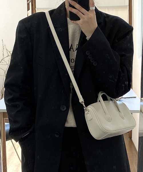 HALEY PESCA（ヘーリーペスカ）の「HALEY PESCA/2WAY ミニショルダー＆ハンドバッグ（ショルダーバッグ・レディース・ホワイト/ブラック/ブルー/グリーン・FREE）」の2枚目の写真