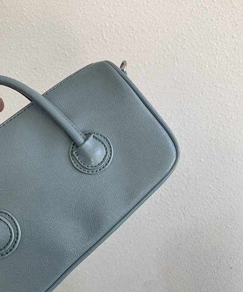 HALEY PESCA（ヘーリーペスカ）の「HALEY PESCA/2WAY ミニショルダー＆ハンドバッグ（ショルダーバッグ・レディース・ホワイト/ブラック/ブルー/グリーン・FREE）」の12枚目の写真