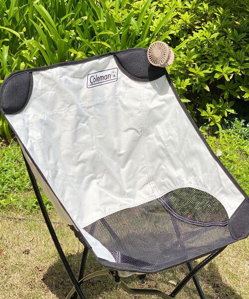 green label relaxing(グリーンレーベルリラクシング)の「GLR オリジナル クリップファン 扇風機(生活家電・レディース・ホワイト/ベージュ・FREE)」の4枚目の写真