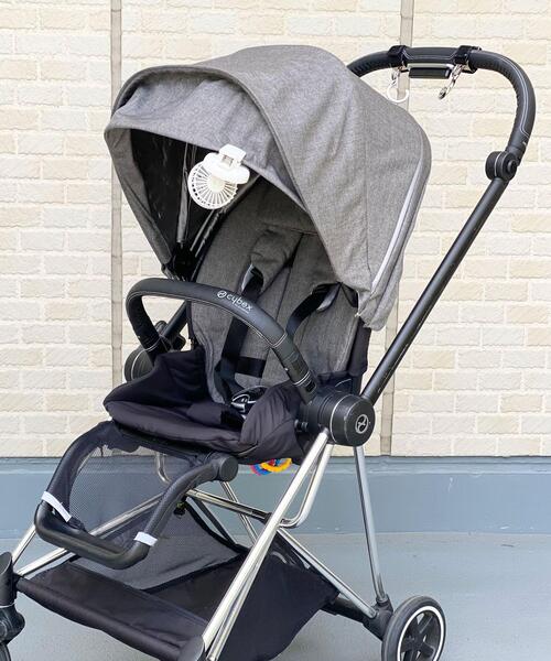 green label relaxing(グリーンレーベルリラクシング)の「GLR オリジナル クリップファン 扇風機(生活家電・レディース・ホワイト/ベージュ・FREE)」の6枚目の写真