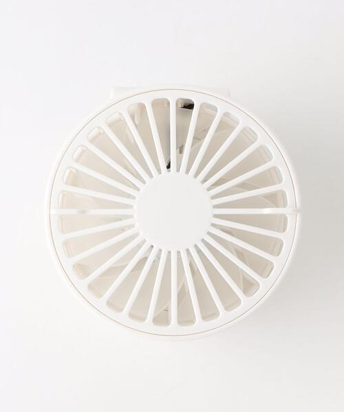 green label relaxing(グリーンレーベルリラクシング)の「GLR オリジナル クリップファン 扇風機(生活家電・レディース・ホワイト/ベージュ・FREE)」の19枚目の写真