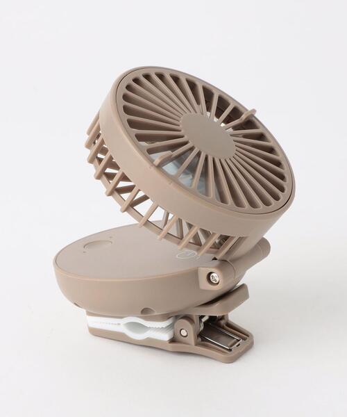 green label relaxing(グリーンレーベルリラクシング)の「GLR オリジナル クリップファン 扇風機(生活家電・レディース・ホワイト/ベージュ・FREE)」の14枚目の写真