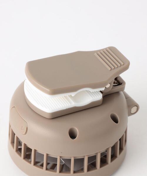 green label relaxing(グリーンレーベルリラクシング)の「GLR オリジナル クリップファン 扇風機(生活家電・レディース・ホワイト/ベージュ・FREE)」の16枚目の写真