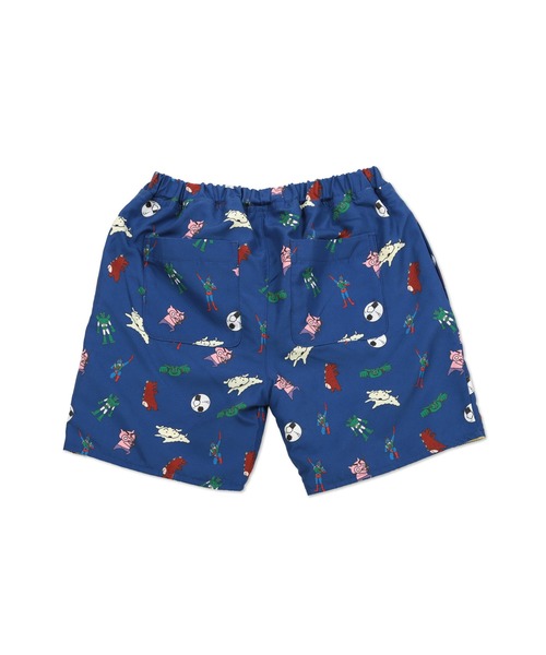 Design Tshirts Store graniph（デザイン　ティーシャツ　ストア　グラニフ）の「しんちゃんフレンズ2(クレヨンしんちゃん)｜コラボキッズショートパンツ（その他パンツ・キッズ・ネイビー・110/90/130）」の3枚目の写真