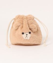 テディベア巾着バッグ