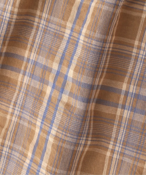 FREE'S MART(フリーズマート)の「フリルヨークチェックノースリブラウス(シャツ/ブラウス・レディース・ホワイト系その他/ベージュ系その他/パープル系その他・FREE)」の11枚目の写真