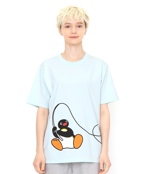 なにが釣れたかな ピングー コラボtシャツ Tシャツ カットソー Design Graniph デザイン ティーシャツ ストア グラニフ のファッション Design Tshirts Tshirts Store
