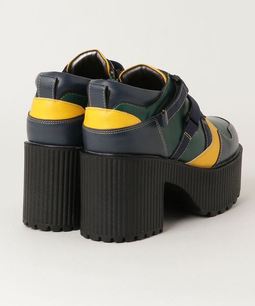 YOSUKE（ヨースケ）の「YOSUKE厚底シューズ（その他シューズ・メンズ・ネイビー/ブラック・27.0cm/26.0cm）」の3枚目の写真