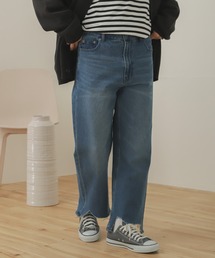SENSE OF PLACE by URBAN RESEARCH | ダメージデニムクロップドパンツ(デニムパンツ)