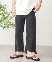 SENSE OF PLACE by URBAN RESEARCH | ダメージデニムクロップドパンツ(デニムパンツ)