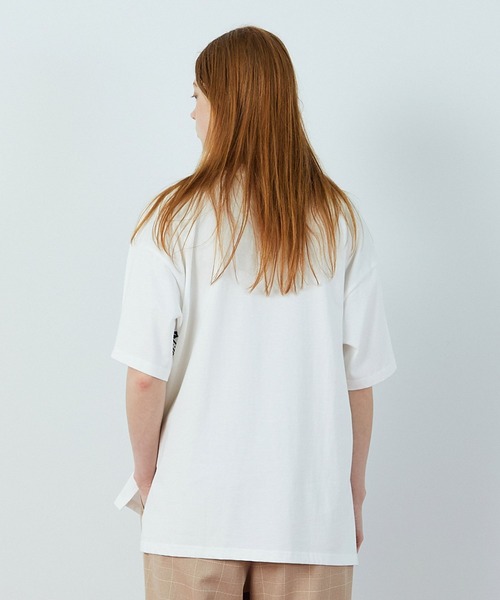 FRAPBOIS（フラボア）の「ストーバーＴ（Tシャツ/カットソー・レディース・ホワイト/ブラック・1/2）」の11枚目の写真