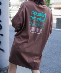 X-girl | MILLS LOGO L/S TEE DRESS(ワンピース)
