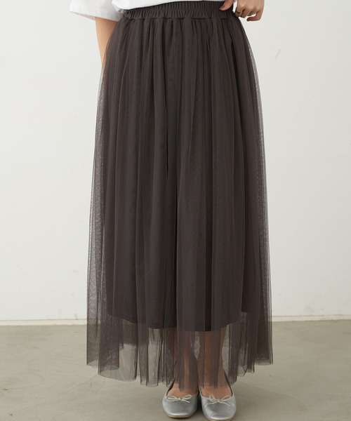 セール ふんわりチュールスカート スカート Earth Music Ecology アースミュージックアンドエコロジー のファッション通販 Zozotown