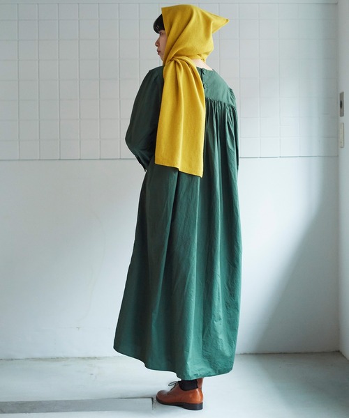 bulle de savon（ビュルデサボン）の「赤ずきん　ストール（ストール/ショール・レディース・ホワイト/ブラウン/レッド/イエロー・FREE）」の13枚目の写真