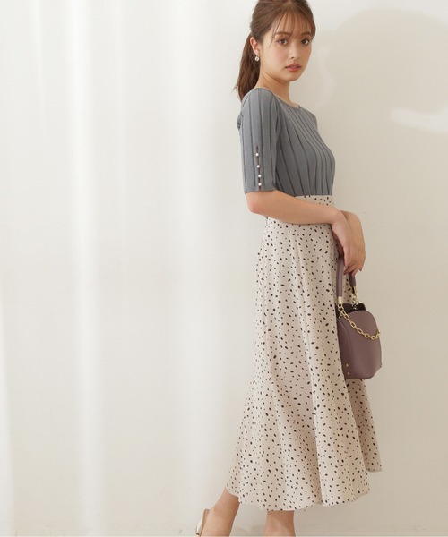 PROPORTION BODY DRESSING（プロポーションボディドレッシング）の「レオパードドットマーメイドＳＫ / 1211220807（スカート・レディース・ブラウン/グレー/ブラック・MEDIUM/SMALL）」の18枚目の写真