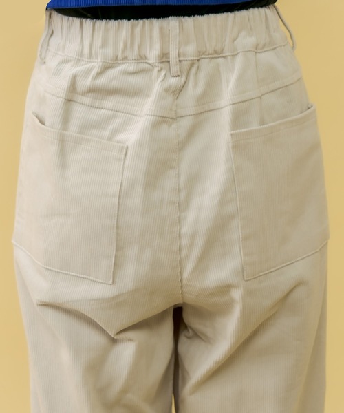 RASVOA（ラスボア）の「【セットアップ着用可】コーデュロイストレートパンツ（その他パンツ・レディース・ブラック/カーキ/アイボリー・FREE）」の13枚目の写真