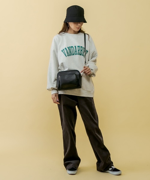 RASVOA（ラスボア）の「【セットアップ着用可】コーデュロイストレートパンツ（その他パンツ・レディース・ブラック/カーキ/アイボリー・FREE）」の10枚目の写真