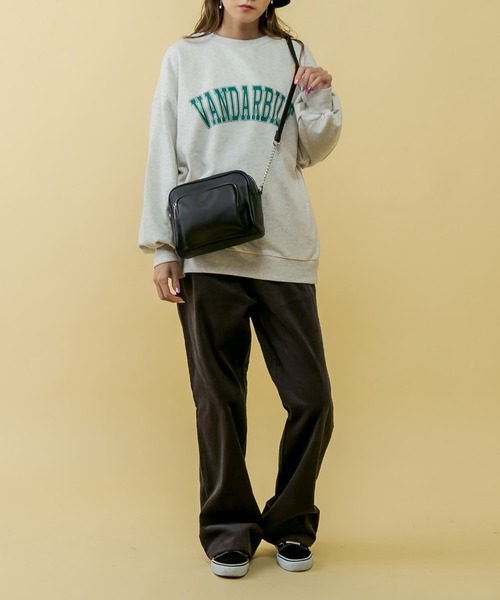 RASVOA（ラスボア）の「【セットアップ着用可】コーデュロイストレートパンツ（その他パンツ・レディース・ブラック/カーキ/アイボリー・FREE）」の15枚目の写真