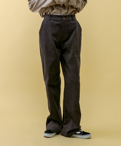RASVOA（ラスボア）の「【セットアップ着用可】コーデュロイストレートパンツ（その他パンツ・レディース・ブラック/カーキ/アイボリー・FREE）」の14枚目の写真
