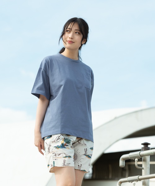 OUTDOOR PRODUCTS(アウトドアプロダクツ)の「【OUTDOOR PRODUCTS/アウトドアプロダクツ】触れるとヒンヤリする接触冷感UVカットTシャツ(Tシャツ/カットソー・レディース・ホワイト/ベージュ/カーキ/ブルー系その他・FREE)」の1枚目の写真