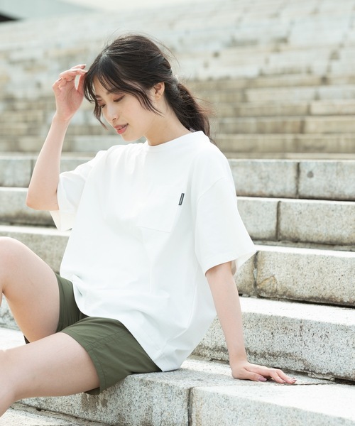 OUTDOOR PRODUCTS(アウトドアプロダクツ)の「【OUTDOOR PRODUCTS/アウトドアプロダクツ】触れるとヒンヤリする接触冷感UVカットTシャツ(Tシャツ/カットソー・レディース・ホワイト/ベージュ/カーキ/ブルー系その他・FREE)」の19枚目の写真