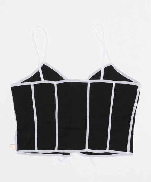 PAIN（ペイン）の「シアーナイロンリボンキャミソール（キャミソール・レディース・ブラック/ピンク/ブルー・FREE）」の4枚目の写真