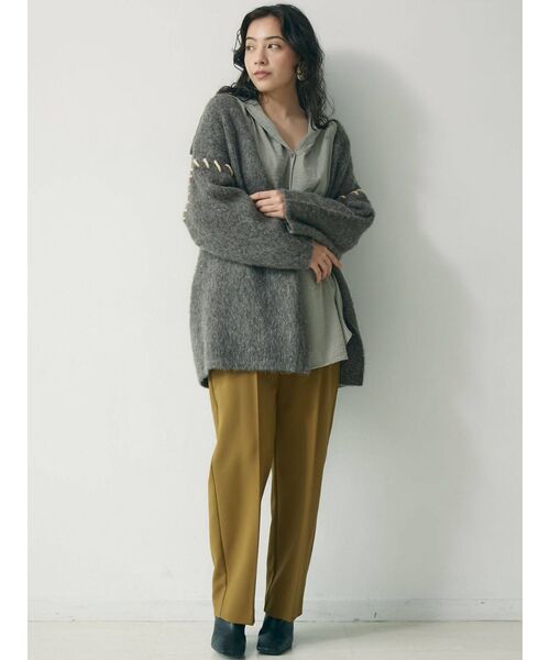 LAGUNAMOON（ラグナムーン）の「セーラーカラーブラウス（シャツ/ブラウス・レディース・ホワイト/ブラック/カーキ・FREE）」の7枚目の写真