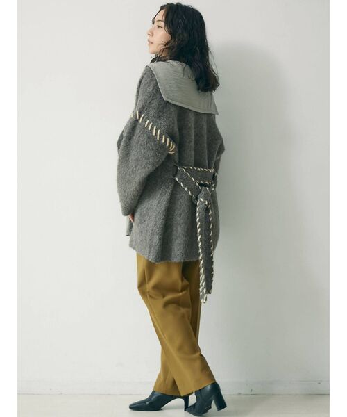 LAGUNAMOON（ラグナムーン）の「セーラーカラーブラウス（シャツ/ブラウス・レディース・ホワイト/ブラック/カーキ・FREE）」の8枚目の写真