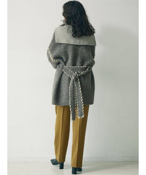 LAGUNAMOON（ラグナムーン）の「セーラーカラーブラウス（シャツ/ブラウス・レディース・ホワイト/ブラック/カーキ・FREE）」の9枚目の写真