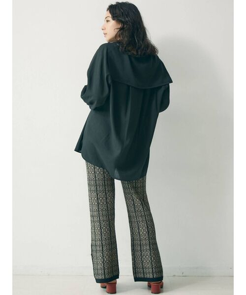 LAGUNAMOON（ラグナムーン）の「セーラーカラーブラウス（シャツ/ブラウス・レディース・ホワイト/ブラック/カーキ・FREE）」の11枚目の写真