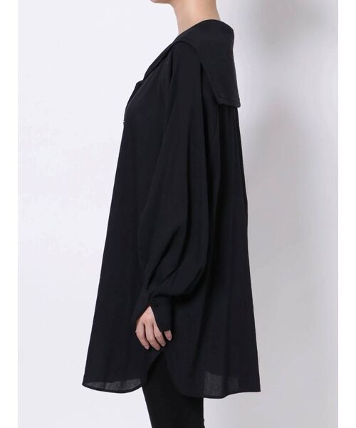 LAGUNAMOON（ラグナムーン）の「セーラーカラーブラウス（シャツ/ブラウス・レディース・ホワイト/ブラック/カーキ・FREE）」の13枚目の写真