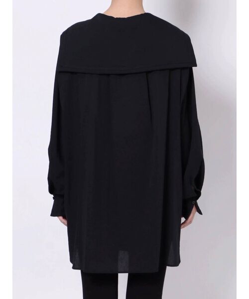 LAGUNAMOON（ラグナムーン）の「セーラーカラーブラウス（シャツ/ブラウス・レディース・ホワイト/ブラック/カーキ・FREE）」の14枚目の写真