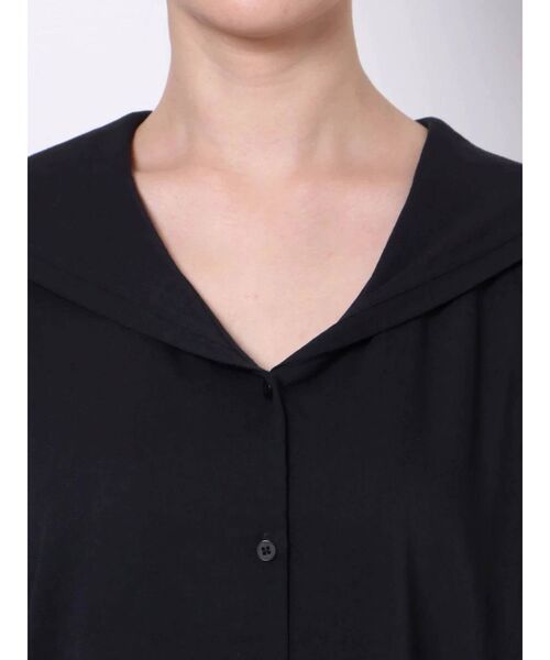 LAGUNAMOON（ラグナムーン）の「セーラーカラーブラウス（シャツ/ブラウス・レディース・ホワイト/ブラック/カーキ・FREE）」の15枚目の写真